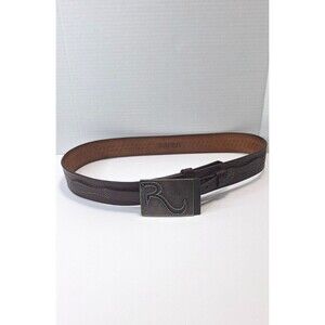 GUIDE GEAR Genuine Leather Ranger Belt Mens Sz 38 With Metal Buckle Biker Grunge